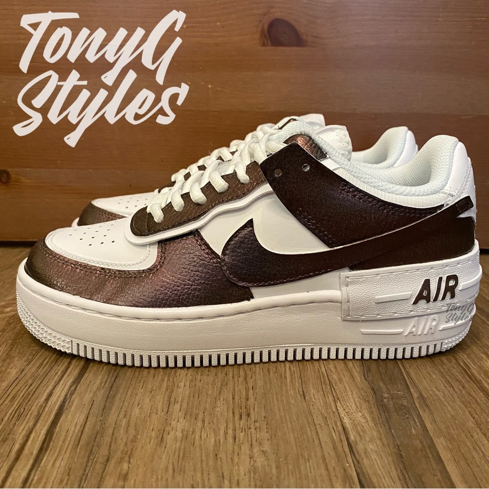 ✨NEW✨ CUSTOM NIKE AIR FORCE 1 LOW SHADOW - Picture 5 of 15